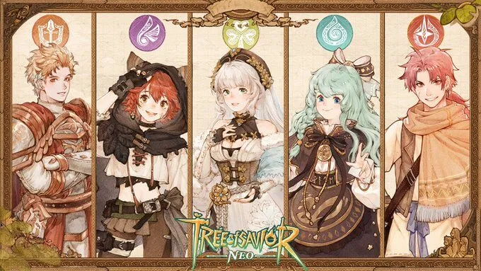 Tree of Savior: NEO 클래스 목록