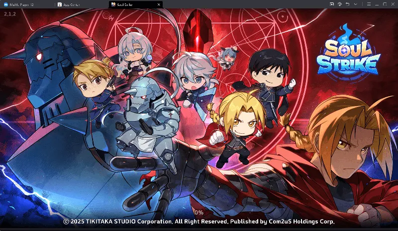 在电脑上使用 MuMuPlayer 玩 Soul Strike! Idle RPG