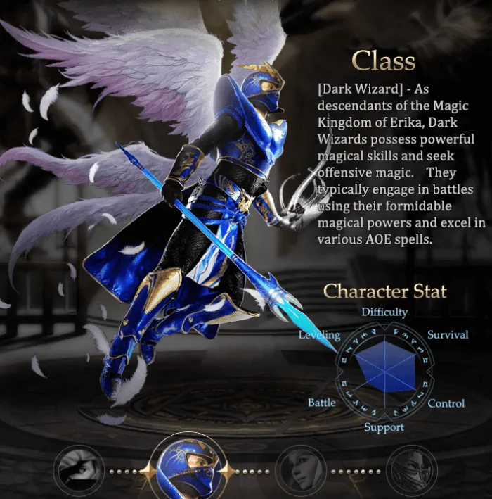 MU Immortal 職業列表 - Dark Wizard