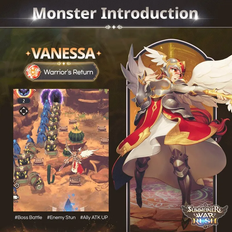 Summoners War：Rush S級：Vanessa