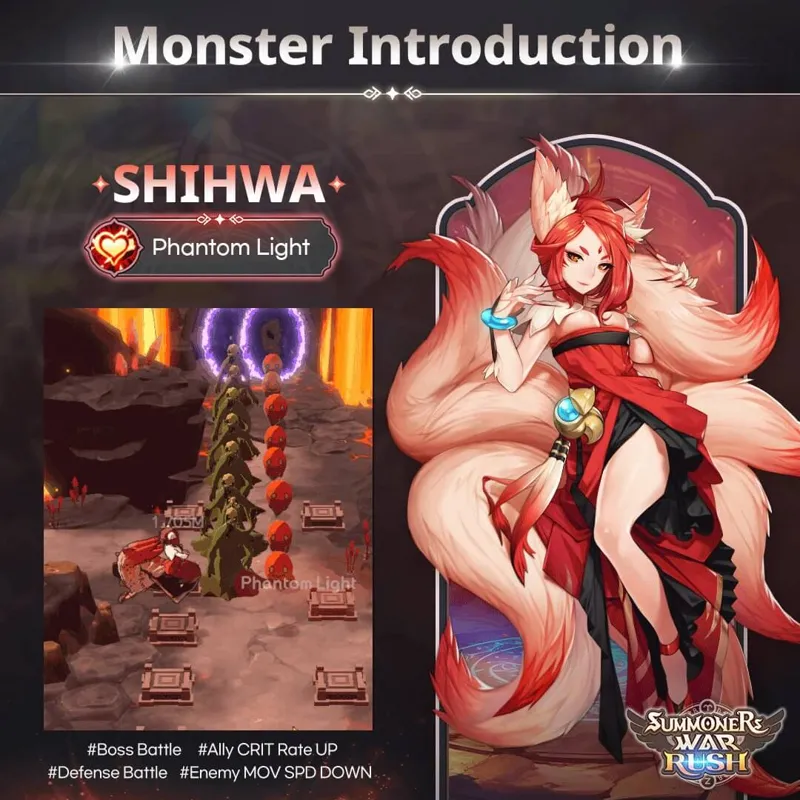 《Summoners War: Rush》A級：Shihwa