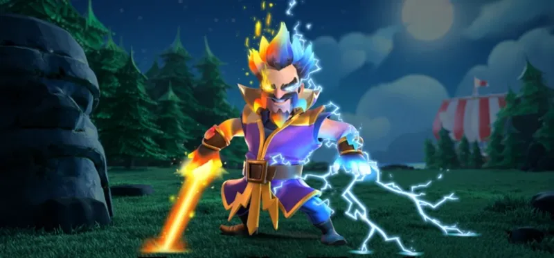 Liste des niveaux des troupes de Clash of Clans - Meilleures unités (octobre 2025) - Electrofire Wizard