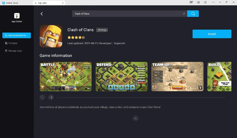 Téléchargez Clash of Clans sur PC ou Mac avec MuMuPlayer