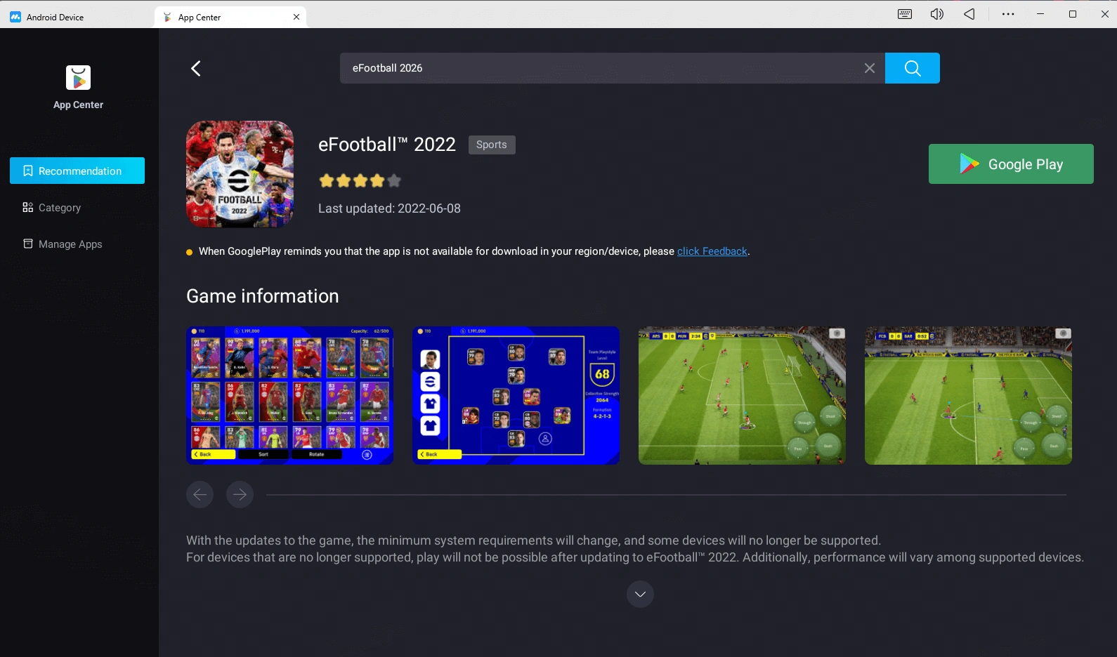 How to Play eFootball 2026 on PC or Mac with MuMuPlayer