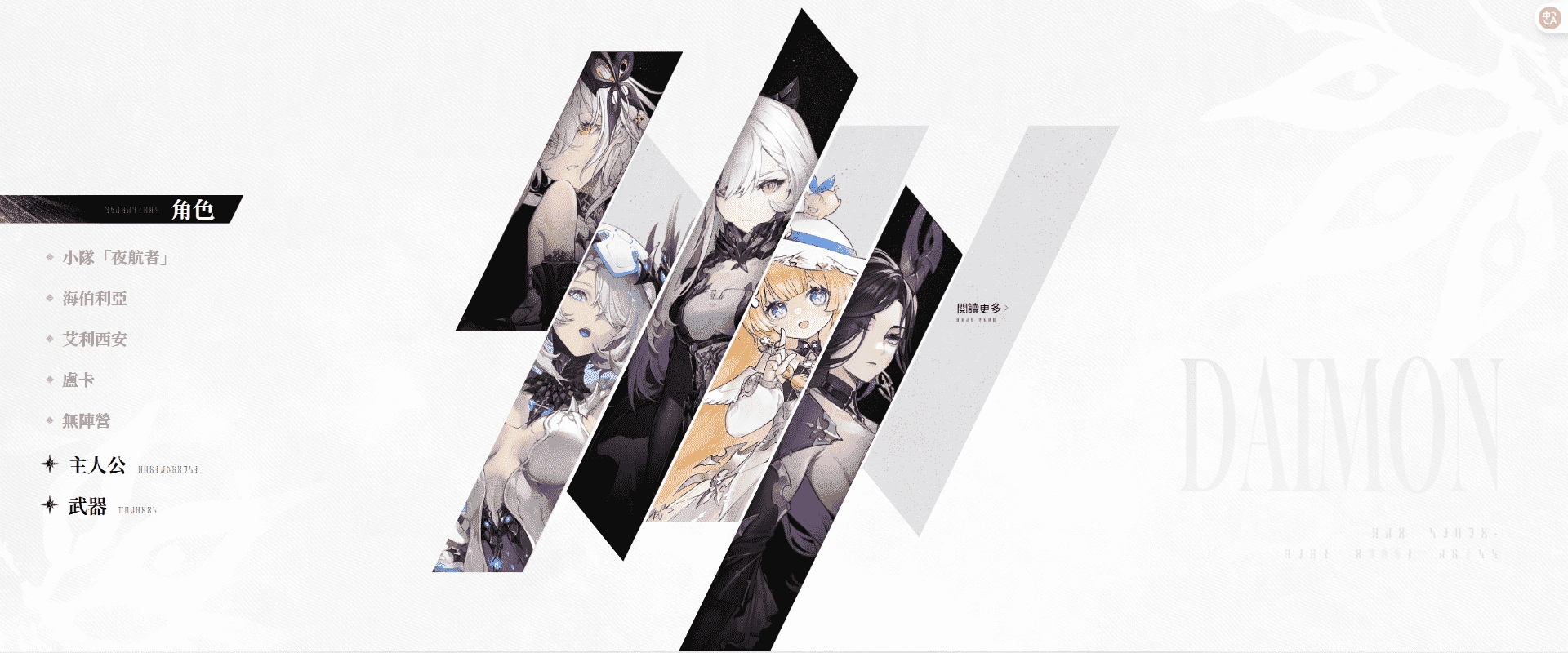 了解角色解鎖系統