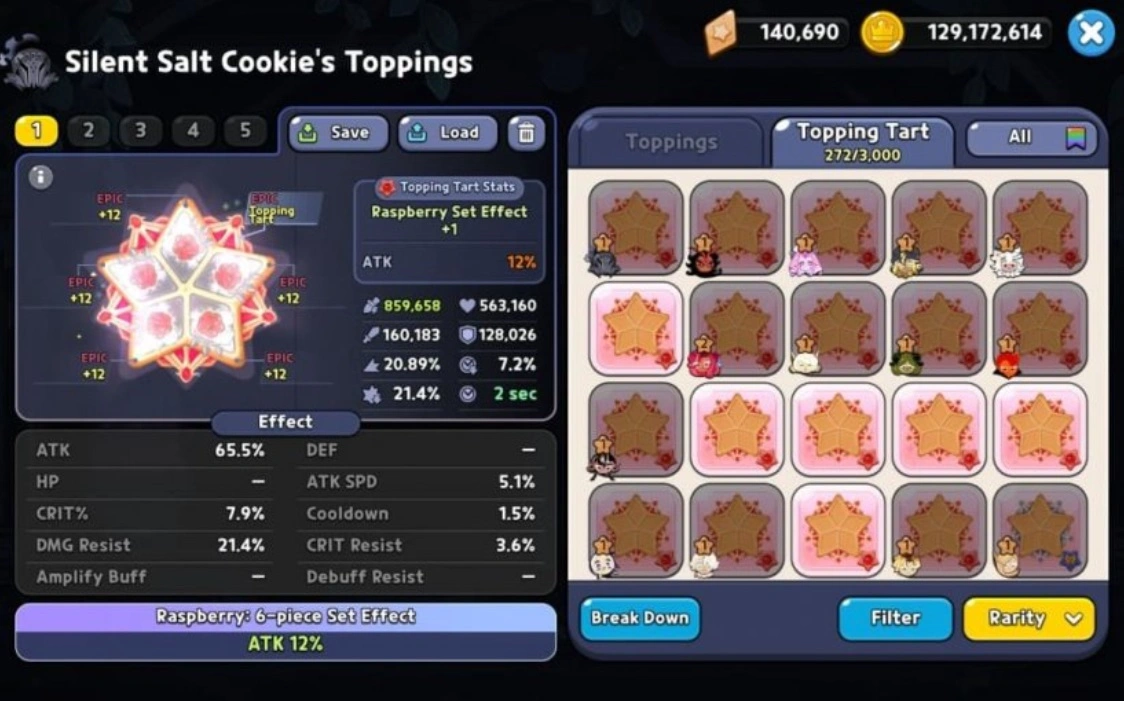 조용한 소금 쿠키를 위한 최고의 토핑과 타르트