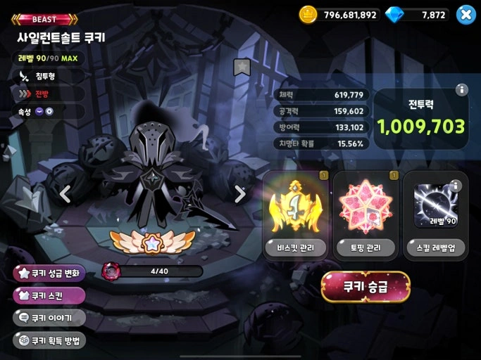 사일런트 솔트 쿠키 정보