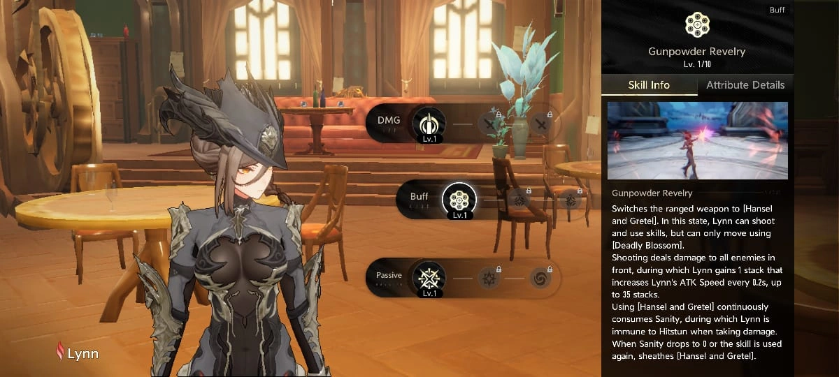 Gunpowder Revelry: The Main Damage Skill