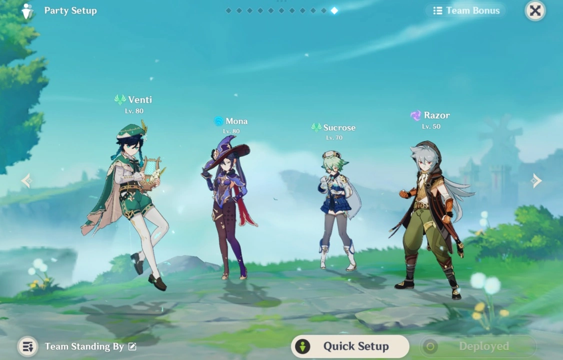 舊角色在 空月之歌·間奏「終北的夜行詩」 的增強