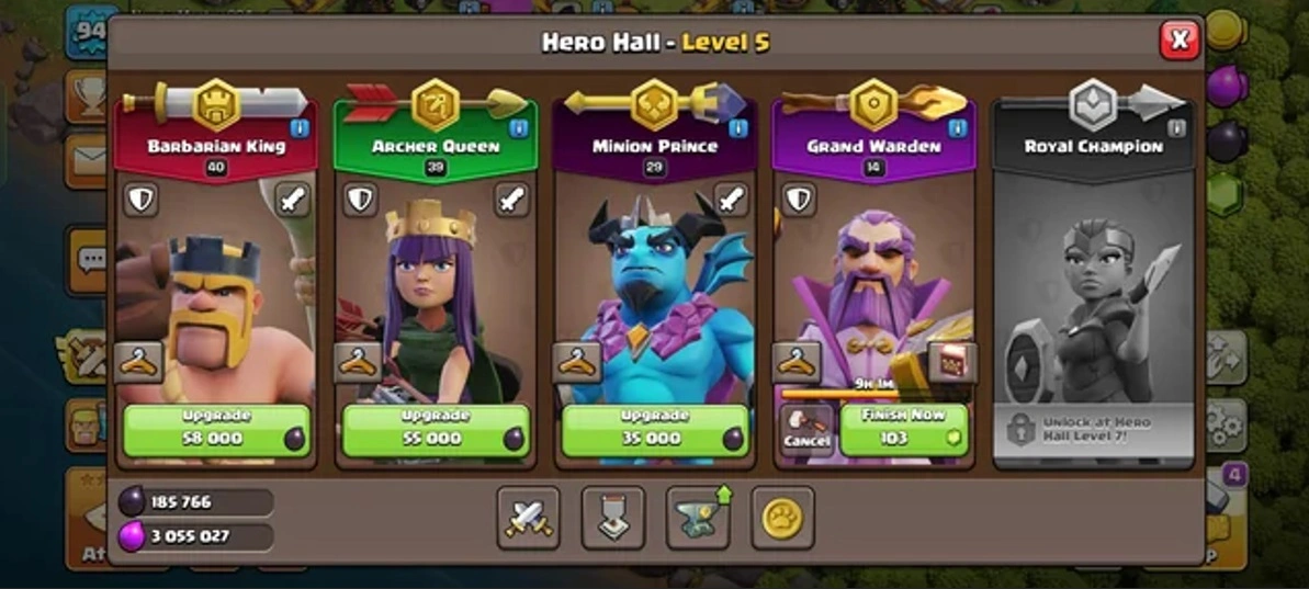 Clash of Clans TH18 Upgrade 