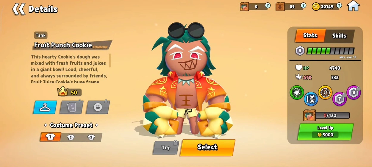 Cookie Run: OvenSmash Cookies List