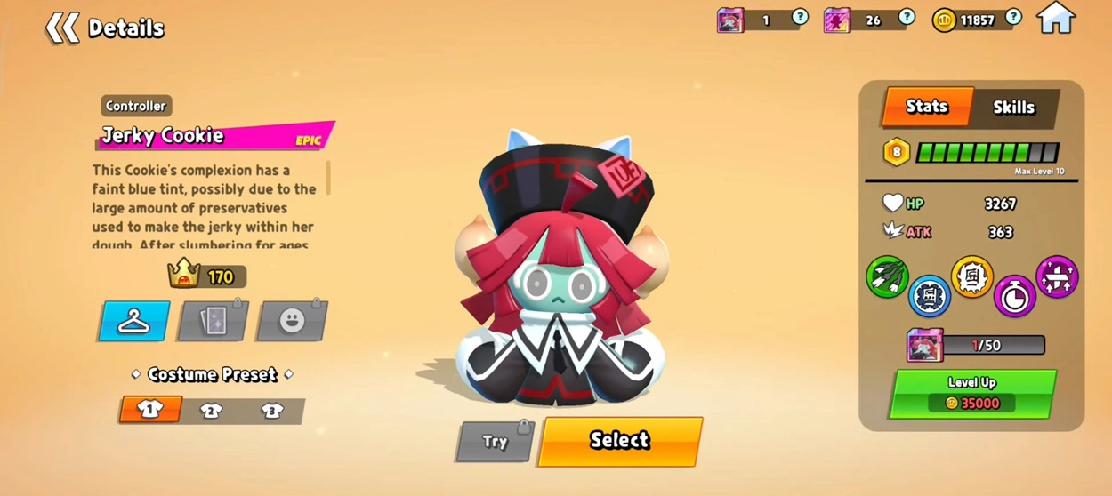 Cookie Run: OvenSmash Cookies List