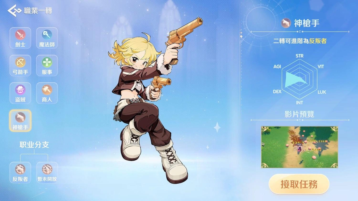 RO仙境傳說：世界之旅 神槍手培養指南