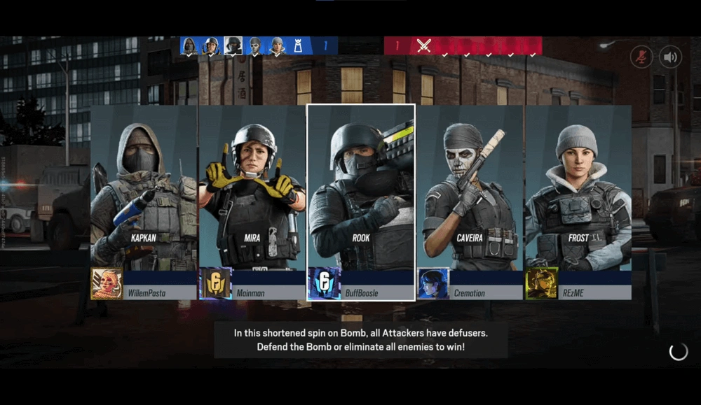 Rainbow Six Mobile Tier List