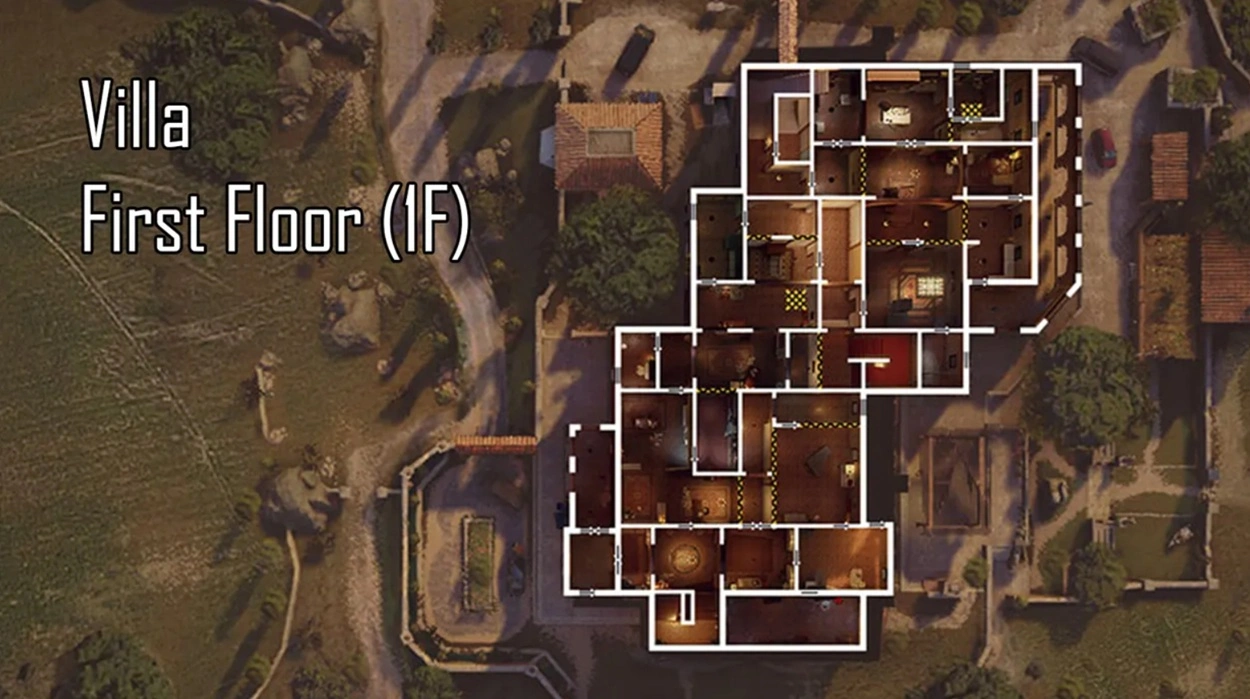 Rainbow Six Mobile Villa Map Guide
