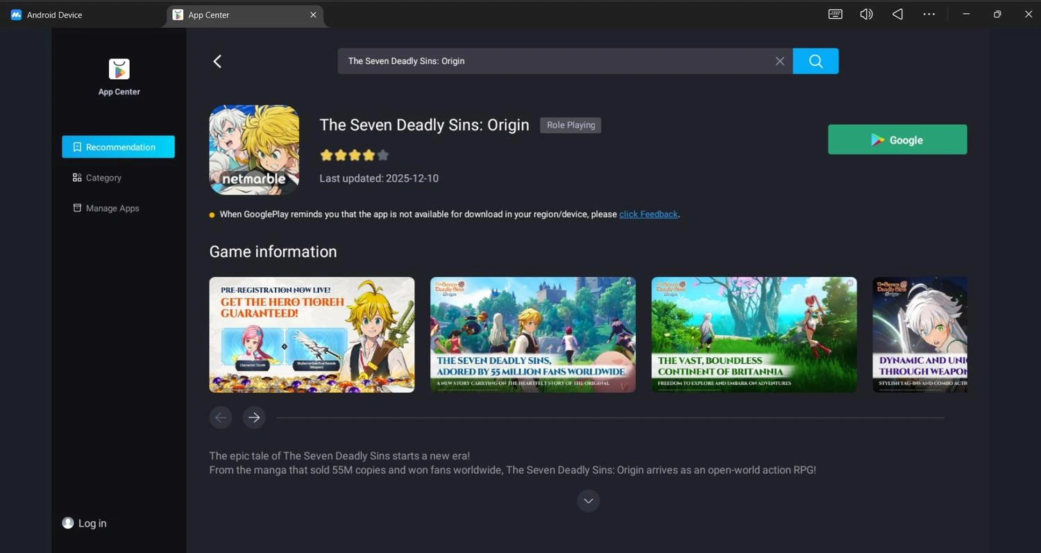 The Seven Deadly Sins: Origin King Build Guide