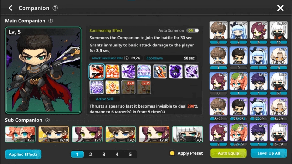 MapleStory: Idle RPG Guide: Best MapleStory Companions and Evolutions for AFK Stage Clearing