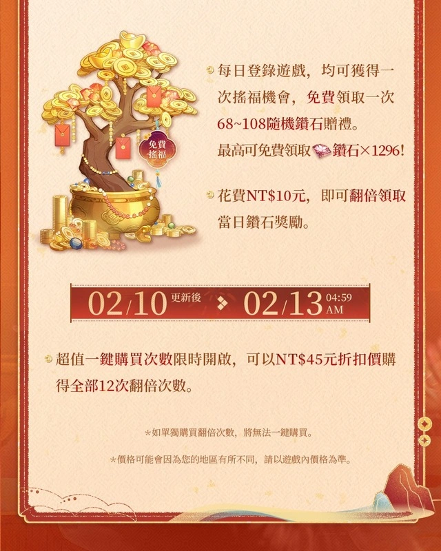 戀與深空 賀歲回饋