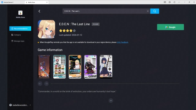 E.D.E.N : The Last Line Release Date and Gameplay Review