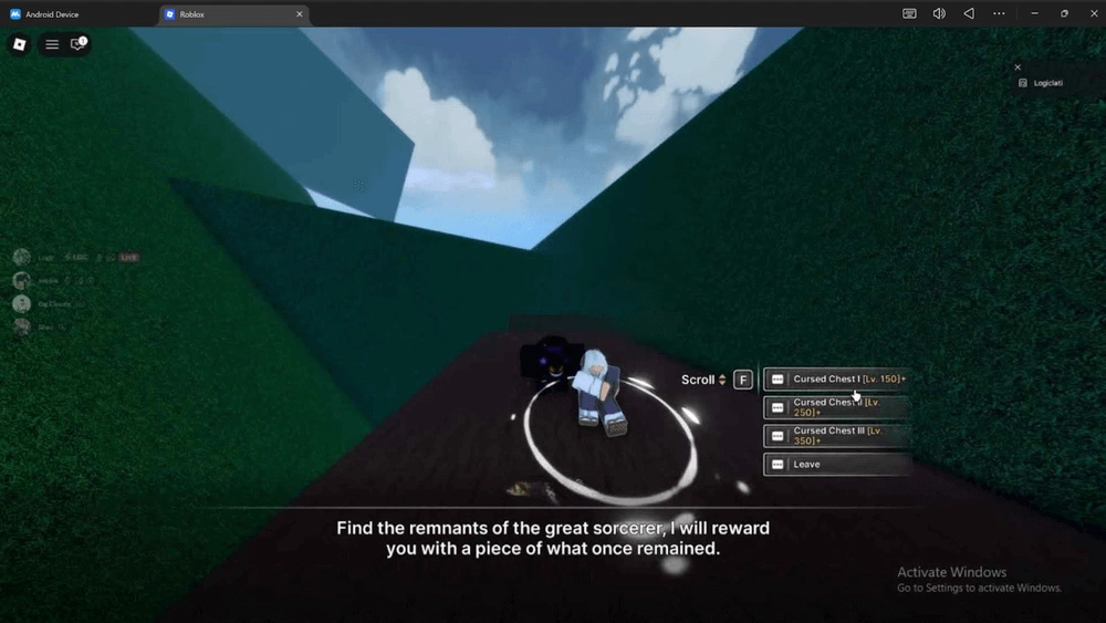 Roblox Jujutsu Zero Shrine Domain