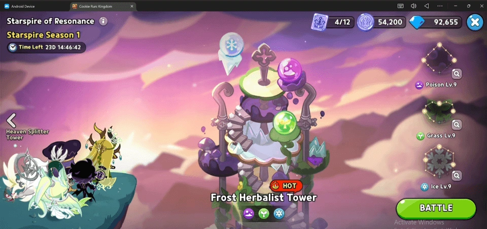 CookieRun: Kingdom Frost Herbalist Tower Best Teams
