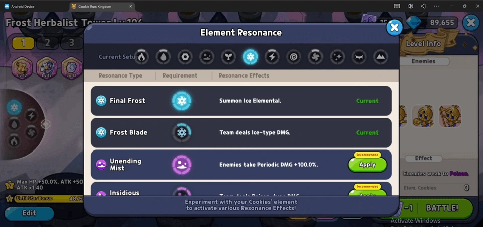 CookieRun: Kingdom Frost Herbalist Tower Best Teams