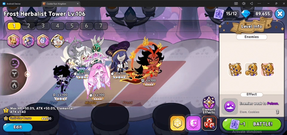 CookieRun: Kingdom Frost Herbalist Tower Best Teams