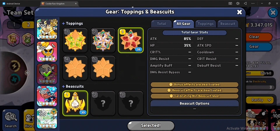 CookieRun: Kingdom Heaven Splitter Tower Best Teams