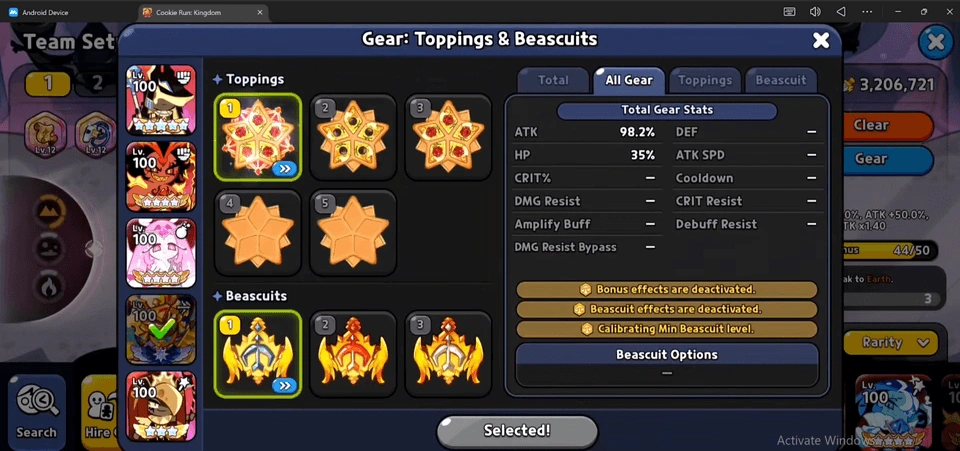 Cookie Run: Kingdom Lunar Eclipse Tower Best Teams