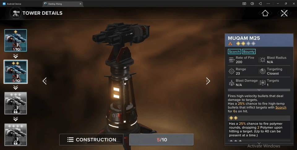 Destiny: Rising Bulwark Ops Guide and Tower Builds 2026