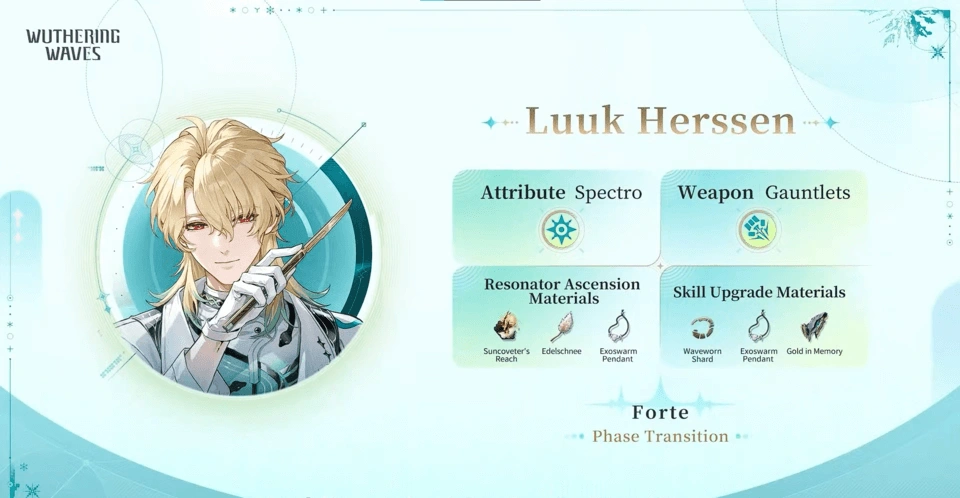 Wuthering Waves Luuk Herssen Guide