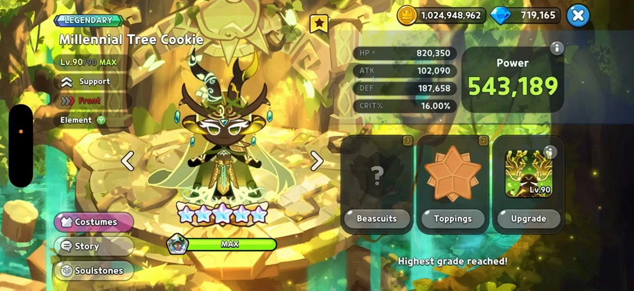 CookieRun: Kingdom Millennial Tree Cookie Guide