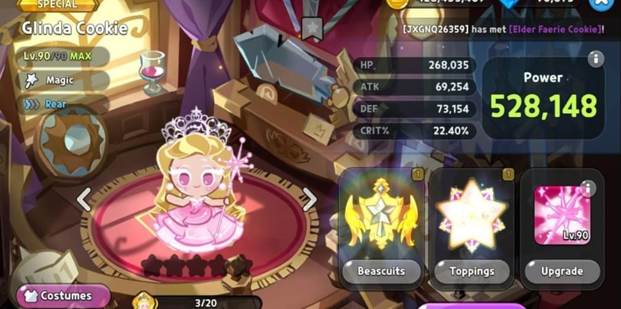 CookieRun: Kingdom Glinda Cookie Guide