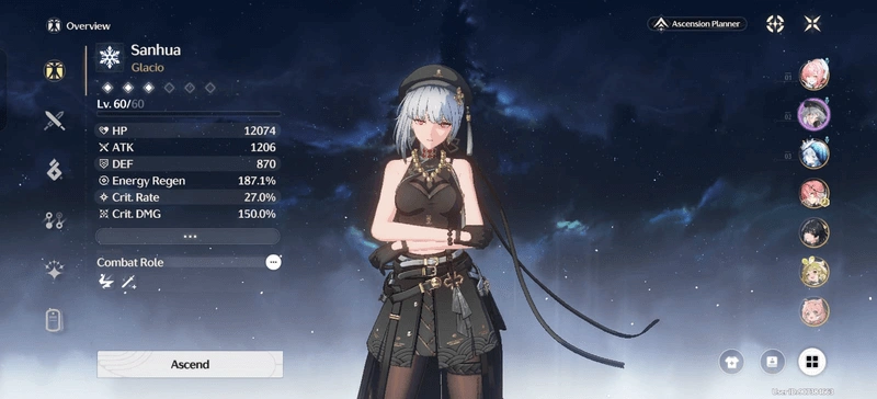 Wuthering Waves Sanhua Build Guide