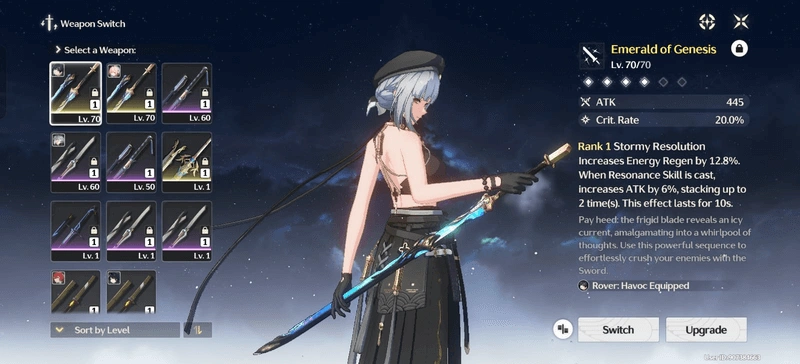 Wuthering Waves Sanhua Build Guide