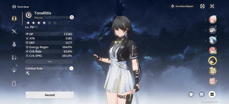 Wuthering Waves Sanhua Build Guide