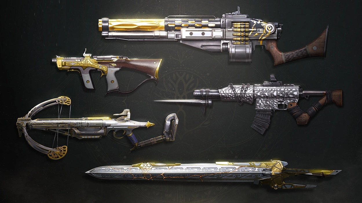 Current List of Exotic Weapons in Destiny: Rising 