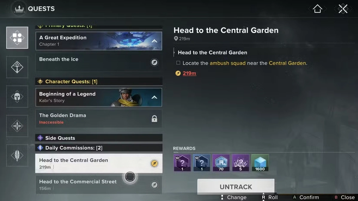 Daily Tasks and Commissions