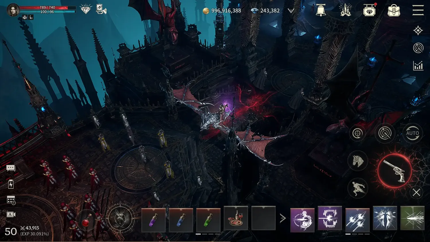 VAMPIR：血之繼承者 戰鬥畫面