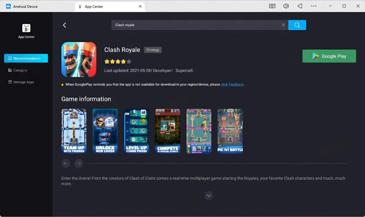 Play Clash Royale on PC with MuMuPlayer(1)