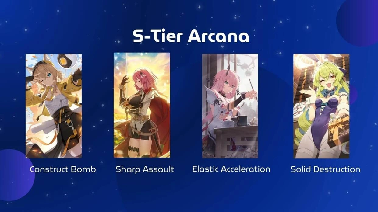 StarSavior Best Arcana Cards