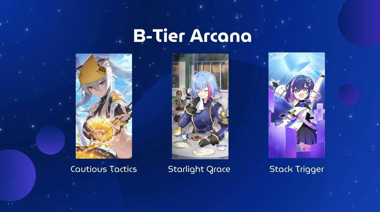 StarSavior Arcana Tier List