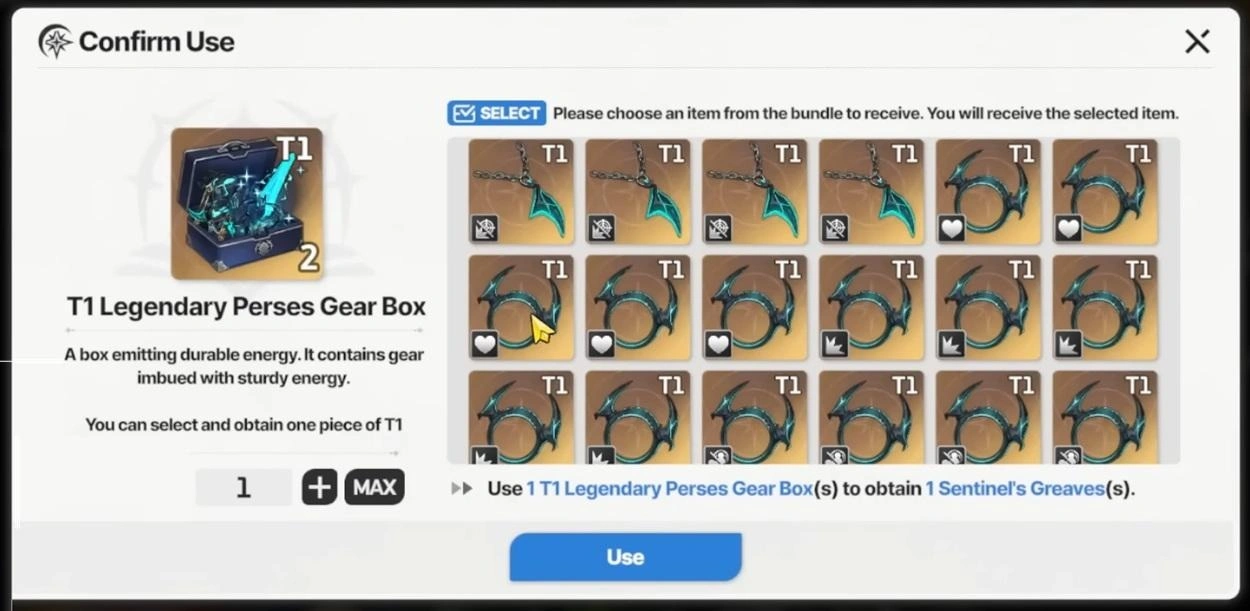 StarSaviors Gear Setup