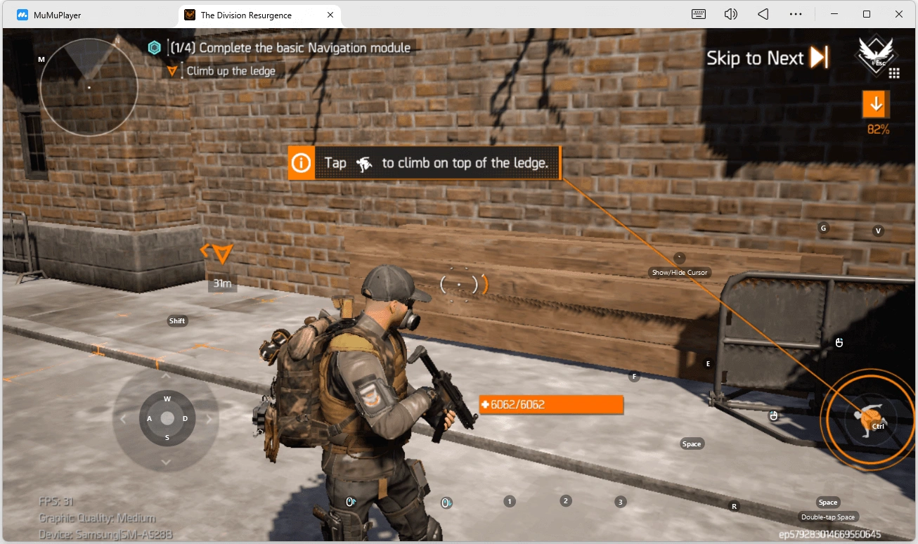 The Division Resurgence keyboard and mouse support 