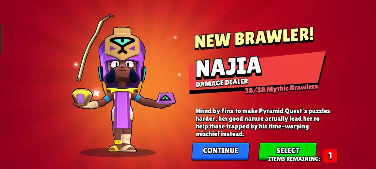 Brawl Stars Najia Build Guide