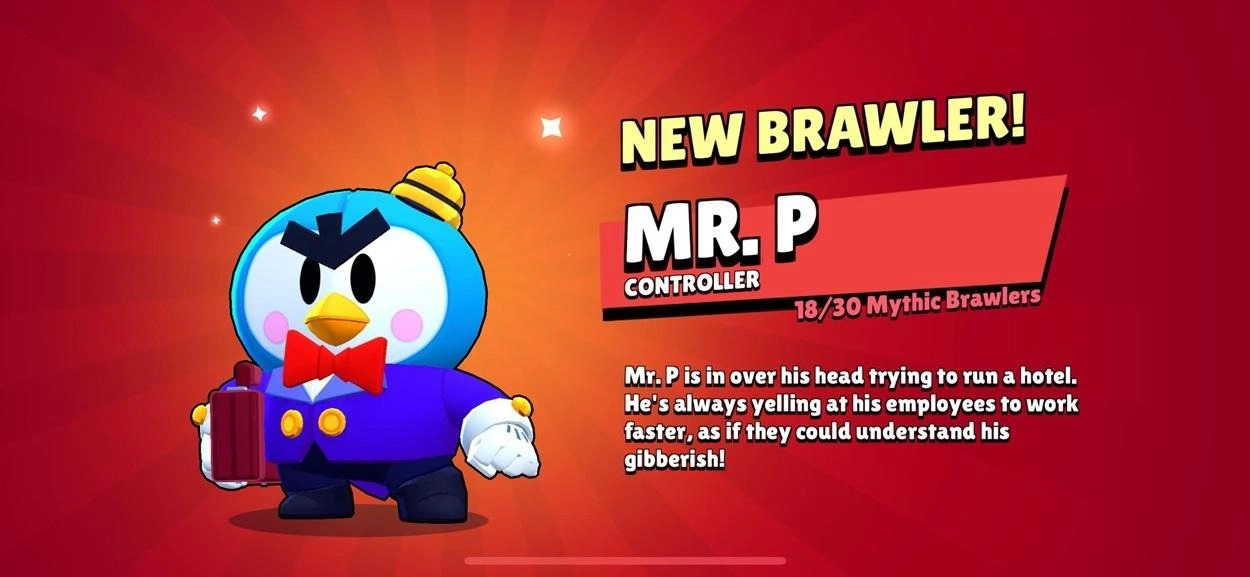 Brawl Stars Mr. P