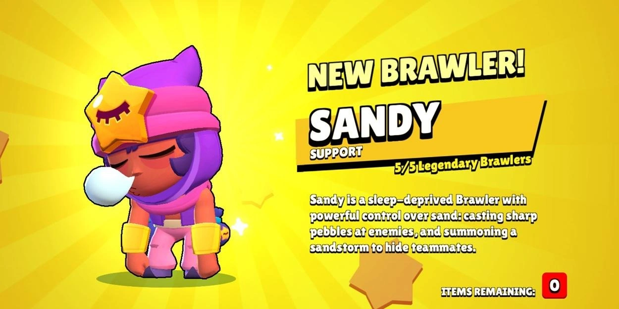 Brawl Stars Sandy