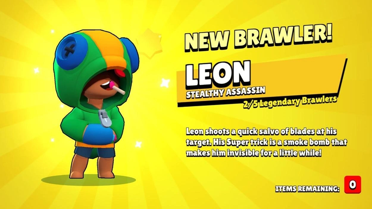 Brawl Stars Leon