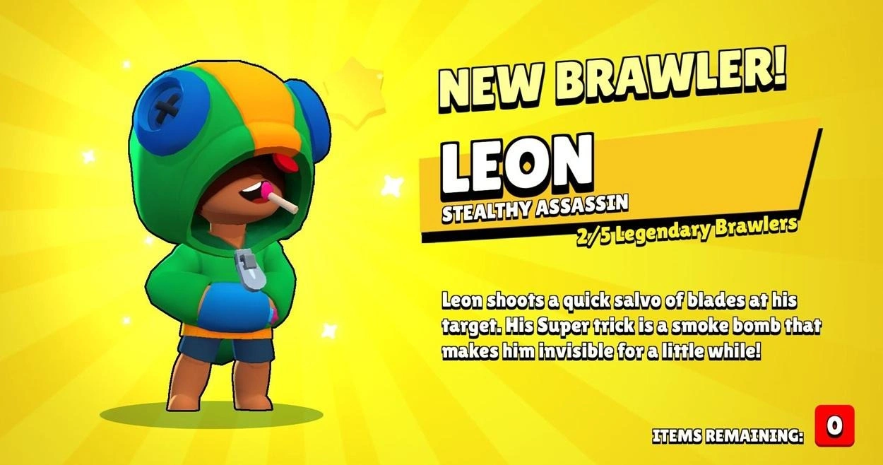 Brawl Stars Leon