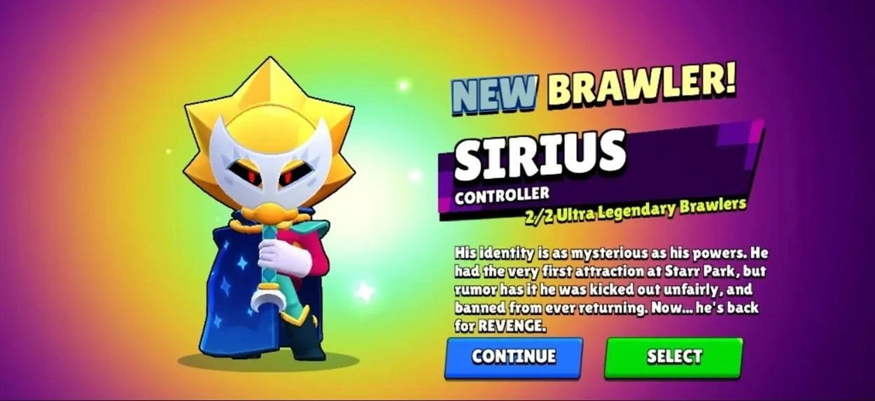 Brawl Stars Sirius